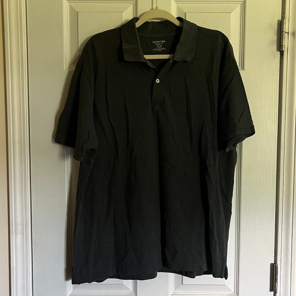 3/$10 Everyday Solid Dk. Gray Polo